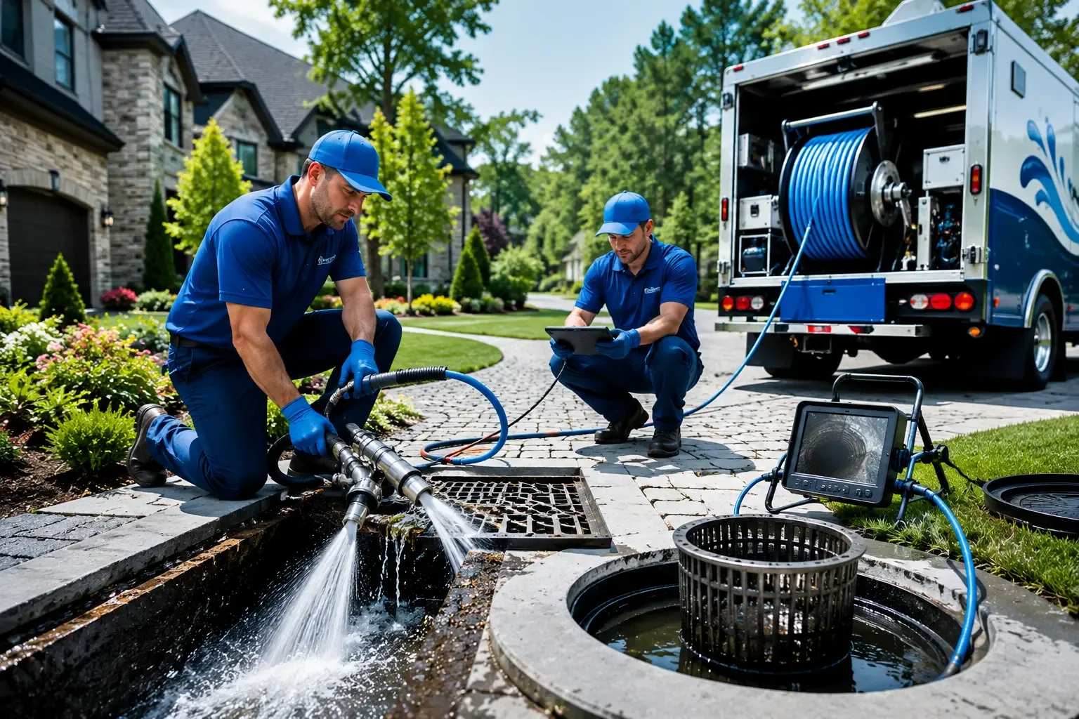 Local outdoor drain cleaning professionals in Boomer, NC